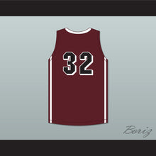 Load image into Gallery viewer, EJ Liddell 32 Belleville High School-West Maroons Maroon Basketball Jersey 3