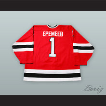 Load image into Gallery viewer, Vitali Yeremeyev 1 Russian Penguins Red Hockey Jersey