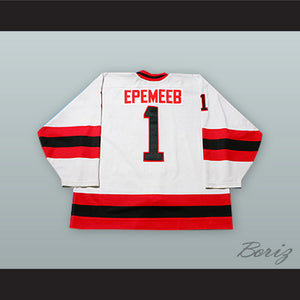 Vitali Yeremeyev 1 Russian Penguins White Hockey Jersey