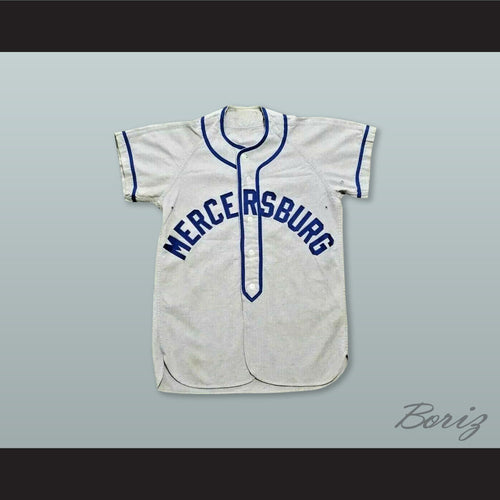 Mercersburg Academy Light Gray Baseball Jersey