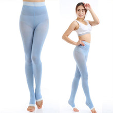 Load image into Gallery viewer, 1pair Varicose Veins Compression Burn Fat Super Thin Sleeping overnight Slimming Stockings lady's Beauty Leg Slim legging Patch