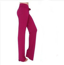 Load image into Gallery viewer, 1pcs Women's Pants trousers 2020 Spring Elastic Pure cotton fabrics high waist pants dance trousers Girl baggy Sweatpants woman