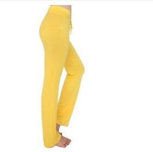 Load image into Gallery viewer, 1pcs Women's Pants trousers 2020 Spring Elastic Pure cotton fabrics high waist pants dance trousers Girl baggy Sweatpants woman