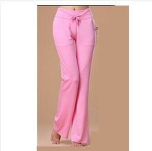 Load image into Gallery viewer, 1pcs Women's Pants trousers 2020 Spring Elastic Pure cotton fabrics high waist pants dance trousers Girl baggy Sweatpants woman