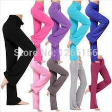 Load image into Gallery viewer, 1pcs Women's Pants trousers 2020 Spring Elastic Pure cotton fabrics high waist pants dance trousers Girl baggy Sweatpants woman