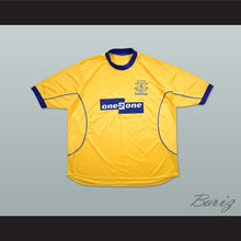 Load image into Gallery viewer, 2000-2001 Everton Liverpool FC Yellow Soccer Jersey