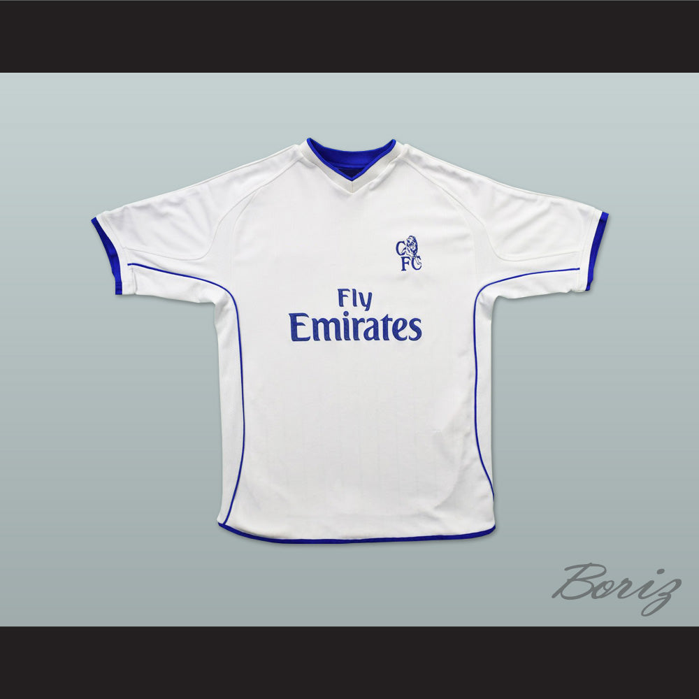 2001-2003 Chelsea London FC White Soccer Jersey