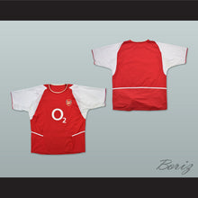 Load image into Gallery viewer, 2002-2004 Arsenal London FC Red Soccer Jersey