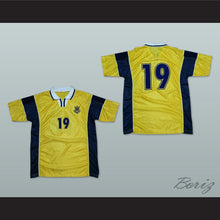 Load image into Gallery viewer, 2002-2003 Style Ukraine National Team Home Yellow Soccer Jersey