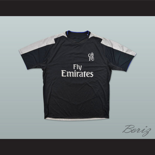 2004-2005 Drogba 15 Chelsea London FC Black Soccer Jersey