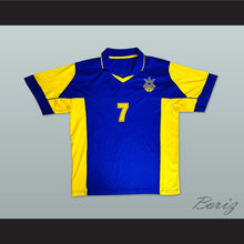 Load image into Gallery viewer, 2004-2005 Style Andriy Shevchenko 7 Ukraine National Team Away Blue Soccer Jersey