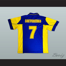 Load image into Gallery viewer, 2004-2005 Style Andriy Shevchenko 7 Ukraine National Team Away Blue Soccer Jersey