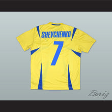 Load image into Gallery viewer, 2006-2008 Style Andriy Shevchenko 7 Ukraine National Team Home Yellow Soccer Jersey