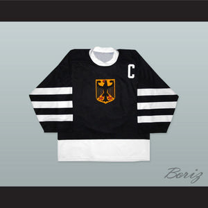 2008 Marco Sturm 19 Germany Hockey Jersey
