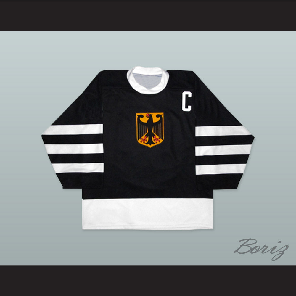 2008 Marco Sturm 19 Germany Hockey Jersey