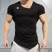 Load image into Gallery viewer, 2018 Gyms Bodyengineers Summer The Stadium Shark Stringer T-shirt Man Bodybuilding And Fitness Crime Short Sleeve T-shirt