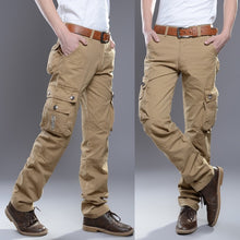 Load image into Gallery viewer, 2019 Brand Mens Military Cargo Pants Multi-pockets Baggy Men Pants Casual Trousers Overalls Army Pants Cargo Pants high quality