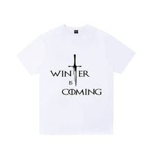 Load image into Gallery viewer, 2019 Men's Game Of Thrones T Shirt House Stark Snow Arya NOT TODAY Printed Shirts Women Casual Tee Tops Plus Size Streetwear