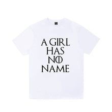 Load image into Gallery viewer, 2019 Men's Game Of Thrones T Shirt House Stark Snow Arya NOT TODAY Printed Shirts Women Casual Tee Tops Plus Size Streetwear