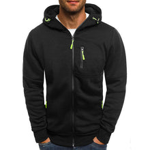 Load image into Gallery viewer, 2019 New Men's Hoodies  Casual Sports Design Spring and Autumn Winter Long-sleeved Cardigan Hooded Men's Hoodie