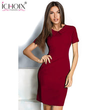 Load image into Gallery viewer, 2019 New Retro Sailor Collar Women dresses Spring Summer Lady's elegant High Stretchy dress femme special occasion dating dress