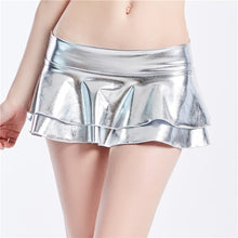 Load image into Gallery viewer, 2019 Shiny Metallic Color Sexy Mini Skirts Women Holographic Hot Micro Skirts Summer Beach Sexy Party Clubwear for Girls