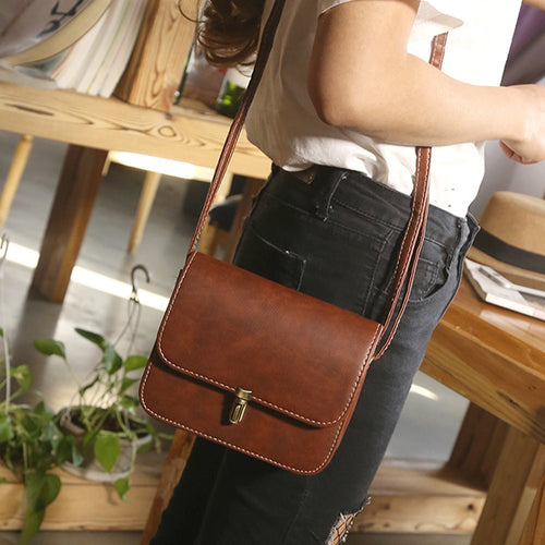 2019 Shoulder Bag new women Leather fashion Messenger Satchel Tote Crossbody Handbag lady shoulder bags high quality #57