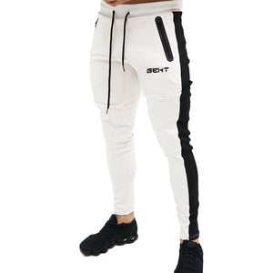 2019 Summer New Fashion Thin section Pants Men Casual Trouser Jogger Bodybuilding Fitness Sweat Time limited Sweatpants