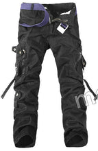 Load image into Gallery viewer, 2019 Top Fashion Military Cotton Cargo Pants Men Multi-Pocket Solid Plus Size Trousers Men  (Asian Size 28-42)