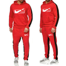 Load image into Gallery viewer, 2019 Tracksuit Suits Brand Hoodies+Pants Men High Quality MARVEL letter printing fashion mens sportswear Casual male coats