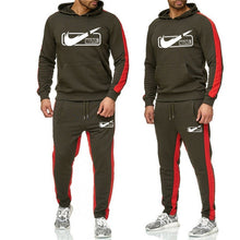 Load image into Gallery viewer, 2019 Tracksuit Suits Brand Hoodies+Pants Men High Quality MARVEL letter printing fashion mens sportswear Casual male coats