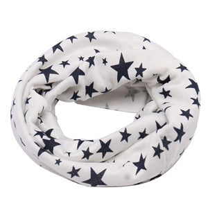 2019 cartoon Children Boys Girls Baby Wool Ring Scarf Cotton O Ring printed Scarf Neck Scarves Shawl warm Winter Neckerchief