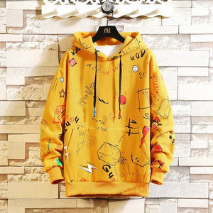 2020 AUTUMN  Spring Fashion High Quality Sweatshirt Men Hip Hop Long Sleeve Pullover Hoodies Sweatshirt Clothes