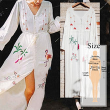 Load image into Gallery viewer, 2020 Bikini Cover-ups Kimono Cardigan Sexy Hollow Out Summer Dress White Cotton Tunic Women Beach Wear Swim Suit Cover Up Q964