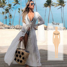 Load image into Gallery viewer, 2020 Bohemian Printed Cover-ups Sexy Summer Beach Dress Cotton Tunic Women Beachwear Swimsuit Cover Up Bikini Wrap Sarongs Q675