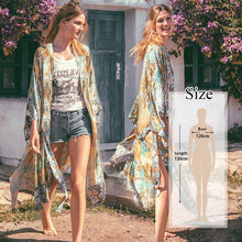 Load image into Gallery viewer, 2020 Bohemian Printed Cover-ups Sexy Summer Beach Dress Cotton Tunic Women Beachwear Swimsuit Cover Up Bikini Wrap Sarongs Q675