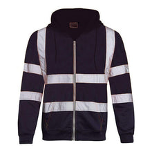 Load image into Gallery viewer, 2020 Fleece Reflective Hoodies Men Winter Zipper Sweatshirts Hoodie Men Hoody Sweatshirts Male Black Hoodies For Men Workwear