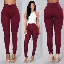 Load image into Gallery viewer, 2020 High Waist Stretch Pants Slim Fit Pencil Trousers Leggings Women Clothing Pants Sexy Woman Lady Plus Size Skinny Pant S-4XL