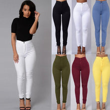 Load image into Gallery viewer, 2020 High Waist Stretch Pants Slim Fit Pencil Trousers Leggings Women Clothing Pants Sexy Woman Lady Plus Size Skinny Pant S-4XL