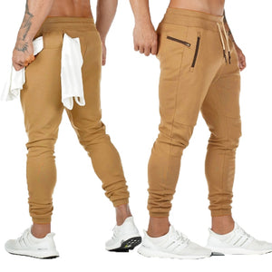 2020 New Cotton Pants Running Tights Men Sporting Leggings Workout Sweatpants Joggers For Men Jogging Leggings Gyms Pants