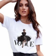 Load image into Gallery viewer, 2020 New T Shirts Women Fashion Graphic Print Vogue Tshirts Casual  Tops Harajuku Tees Female T shirts Clothing Camisas Mujer