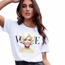 Load image into Gallery viewer, 2020 New T Shirts Women Fashion Graphic Print Vogue Tshirts Casual  Tops Harajuku Tees Female T shirts Clothing Camisas Mujer