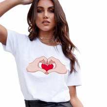 Load image into Gallery viewer, 2020 New T Shirts Women Fashion Graphic Print Vogue Tshirts Casual  Tops Harajuku Tees Female T shirts Clothing Camisas Mujer
