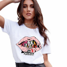 Load image into Gallery viewer, 2020 New T Shirts Women Fashion Graphic Print Vogue Tshirts Casual  Tops Harajuku Tees Female T shirts Clothing Camisas Mujer