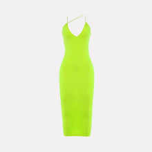 Load image into Gallery viewer, 2020 Summer Women Black Dresses Leopard Snake Printed Spaghetti Strap Sexy Bodycon Midi Long Party Club Dress For Women Female