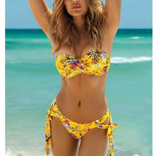 Load image into Gallery viewer, 2020 Swimsuit Bikini Swimwear Sexy Bohemian  Women Swimming Wear Padded Bathing Suit Brazilian Swimming Suit Summer for Female