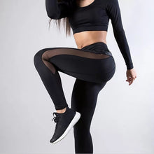 Load image into Gallery viewer, 2020 Women Leggings Sexy Pants Push Up Fitness Gym Leggins Running Mesh Leggins Seamless Workout Pants Femme High Waist Mujer