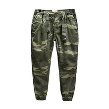 Load image into Gallery viewer, 2021 Spring and Autumn New Cargo Pants Men Camouflage Drawstring Men Hip Hop Streetwear Men&#39;s Trousers Casual Pants Joggers