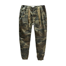 Load image into Gallery viewer, 2021 Spring and Autumn New Cargo Pants Men Camouflage Drawstring Men Hip Hop Streetwear Men&#39;s Trousers Casual Pants Joggers