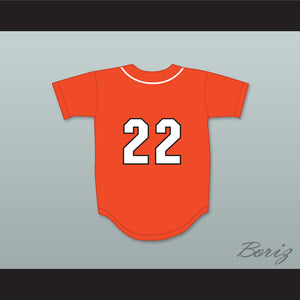 22 Swallows Play Ball Orange Baseball Jersey